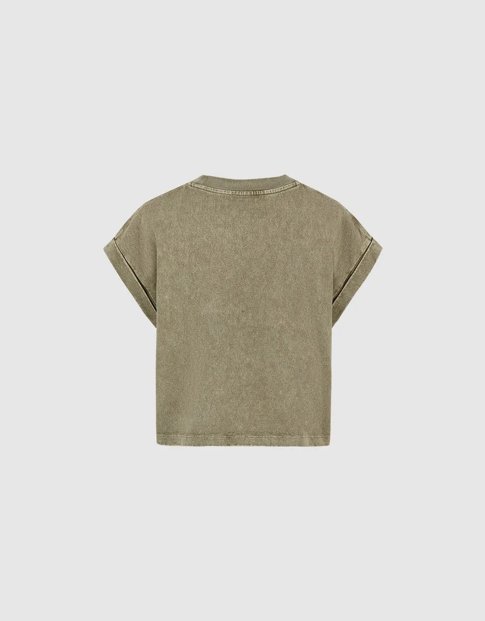 Printed Crew Neck Tank Top sold by Urban Revivo product image thumbnail 5