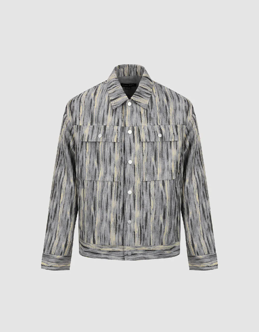 Printed Loose Straight Jacket sold by Urban Revivo product image thumbnail 2