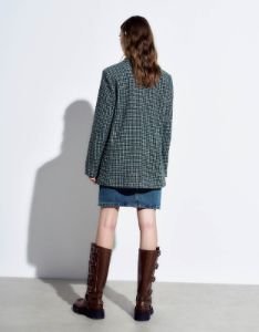Plaid Tailored Blazer sold by Urban Revivo