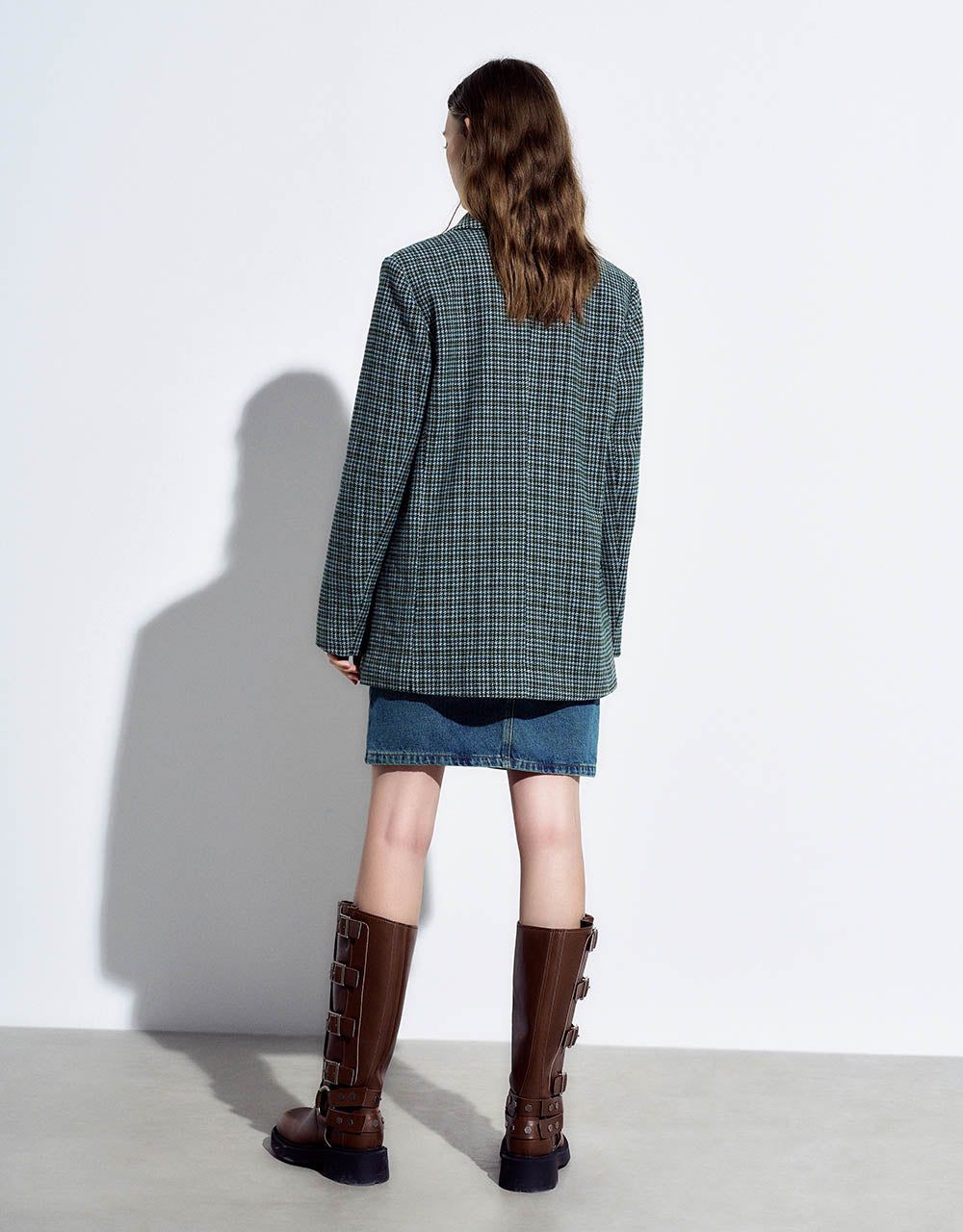 Plaid Tailored Blazer sold by Urban Revivo product image thumbnail 4