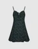 Floral V-Neck A-Line Cami Dress sold by Urban Revivo