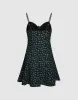 Floral V-Neck A-Line Cami Dress sold by Urban Revivo