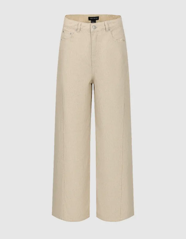 Wide-Leg Jeans sold by Urban Revivo