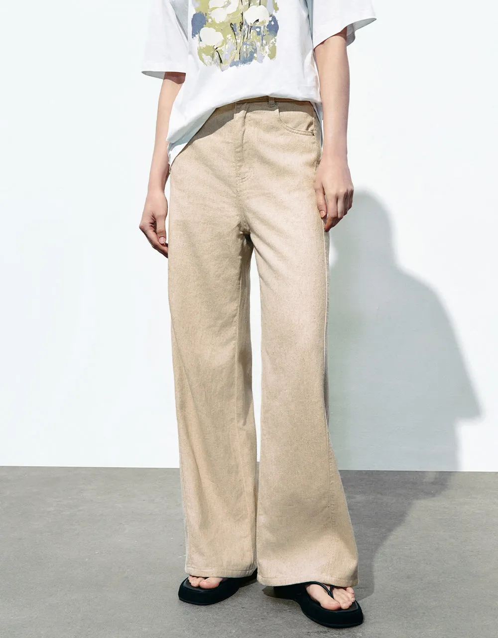 Wide-Leg Jeans sold by Urban Revivo product image thumbnail 2