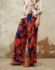 Floral Printed Wide-Leg Pants sold by Urban Revivo