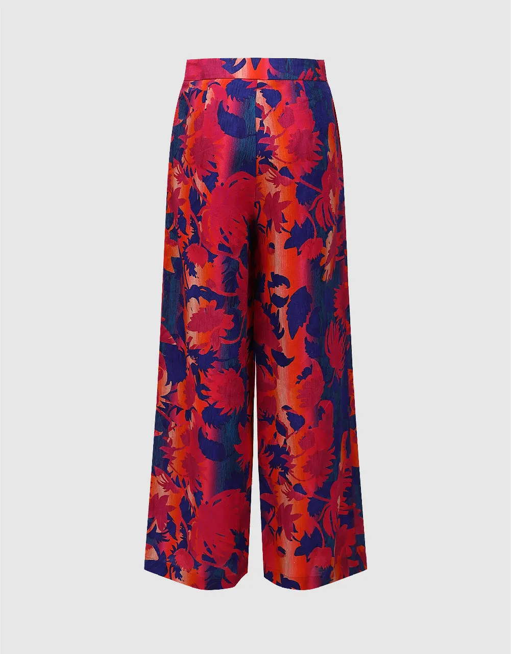 Floral Printed Wide-Leg Pants sold by Urban Revivo product image thumbnail 3