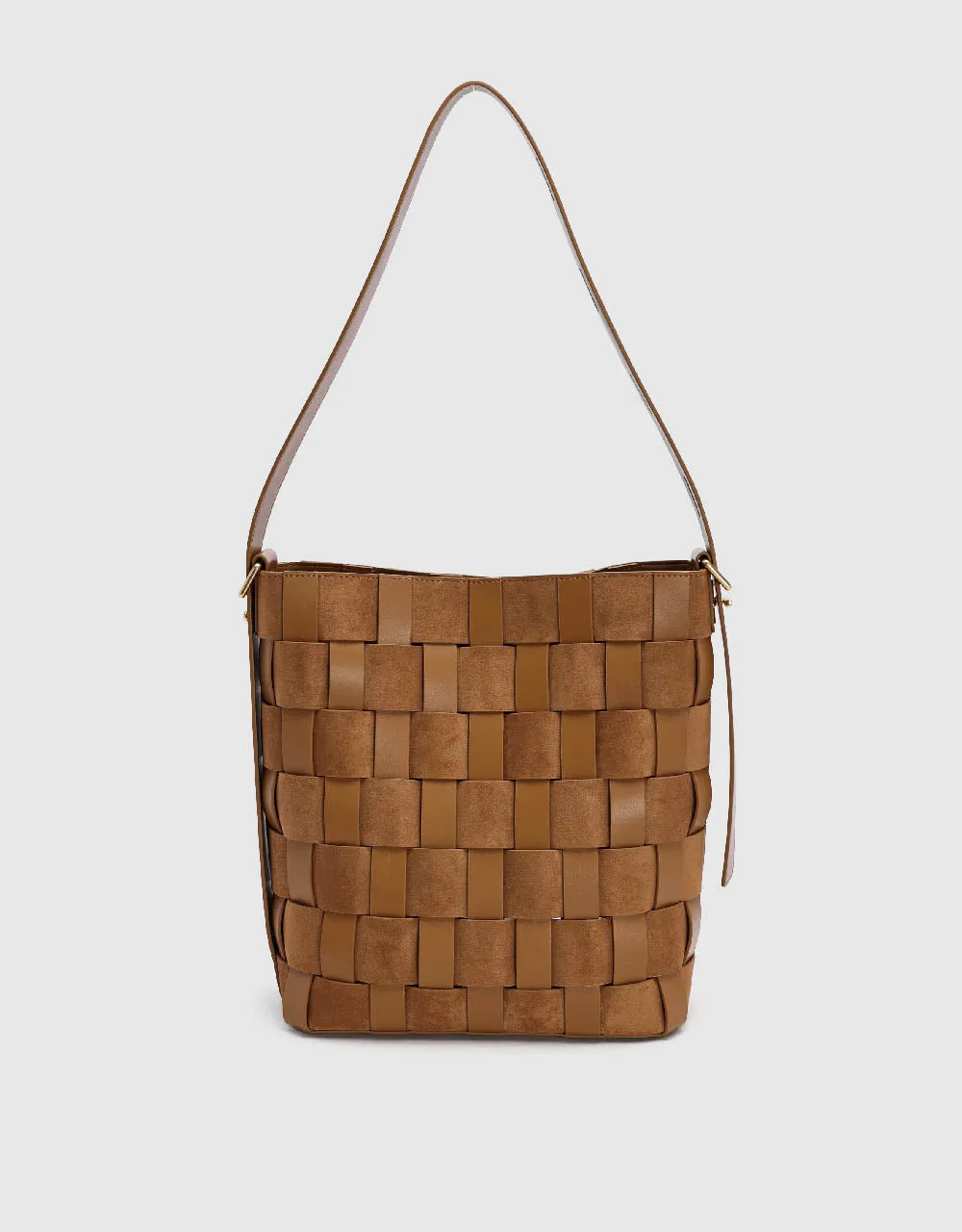 Braided Vegan Leather Shoulder Bag sold by Urban Revivo