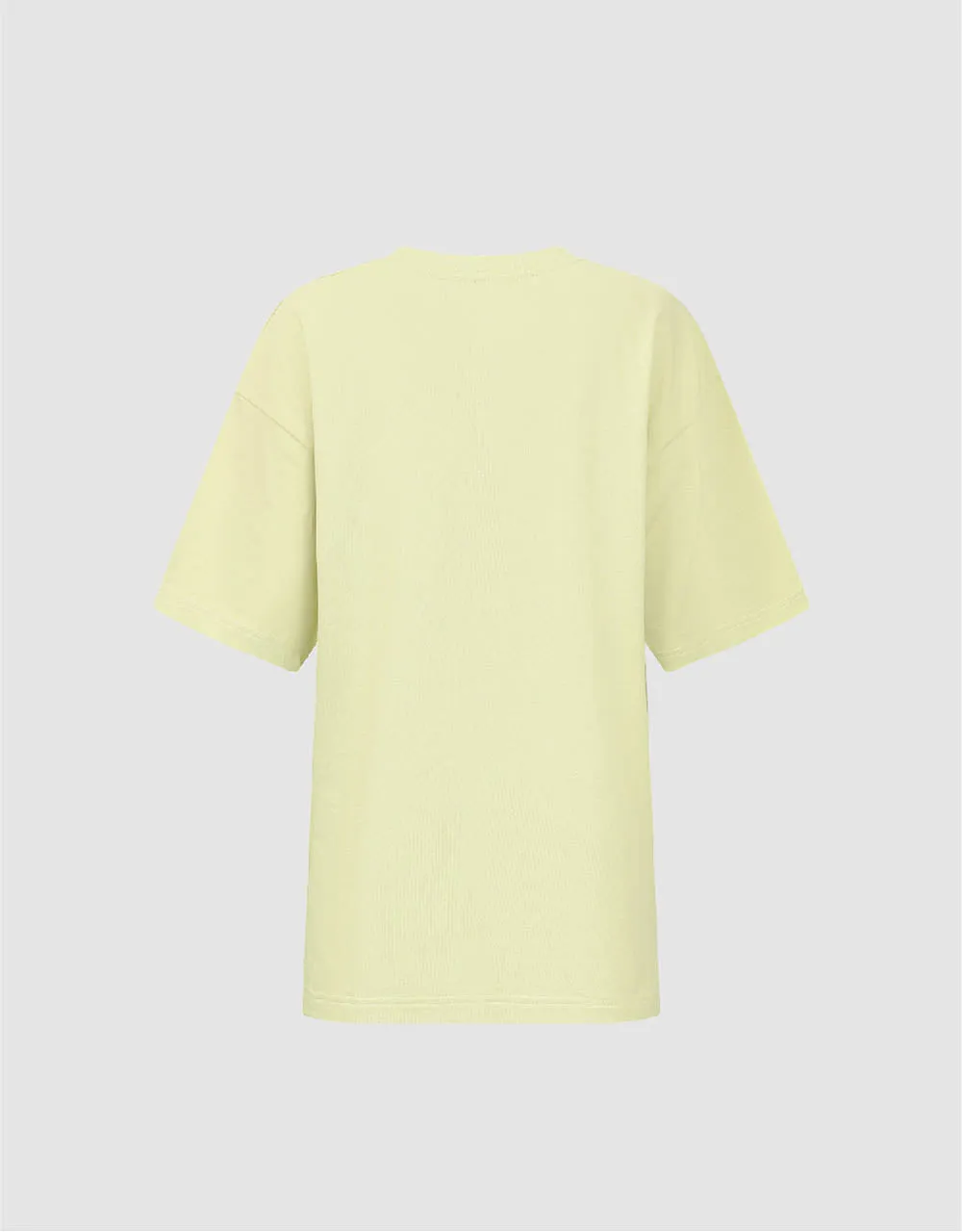 Printed Crew Neck Loose T-Shirt sold by Urban Revivo product image thumbnail 5