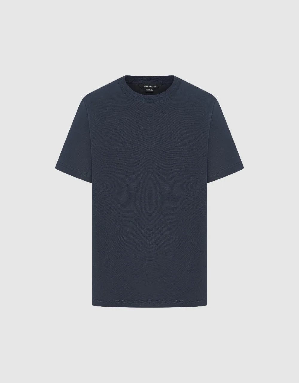 Crew Neck Straight T-Shirt sold by Urban Revivo product image thumbnail 2