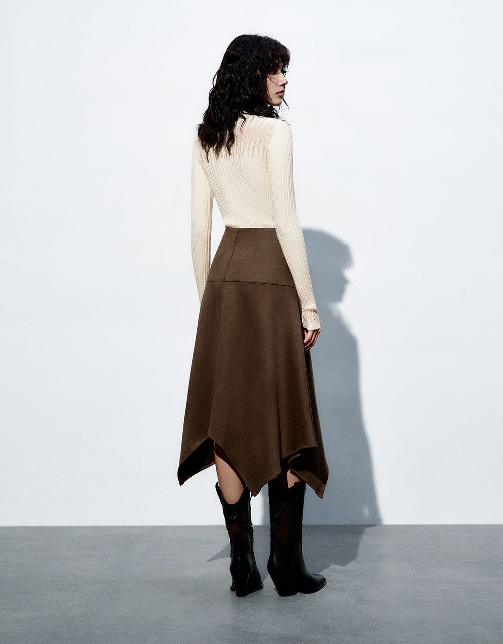 Midi A-Line Skirt sold by Urban Revivo product image thumbnail 5