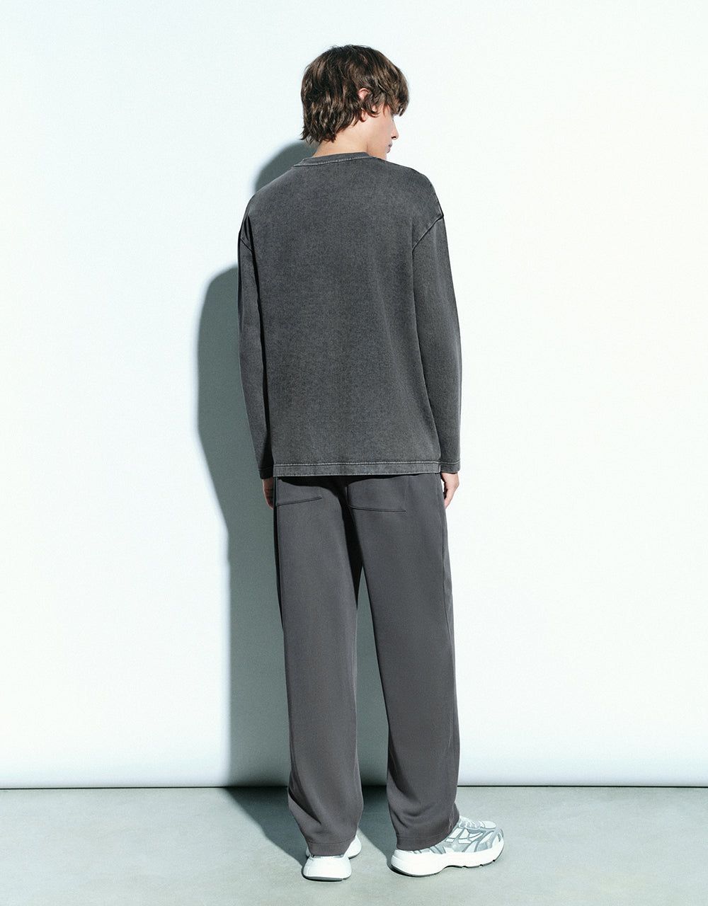 Drawstring Waist Straight Pants sold by Urban Revivo product image thumbnail 5