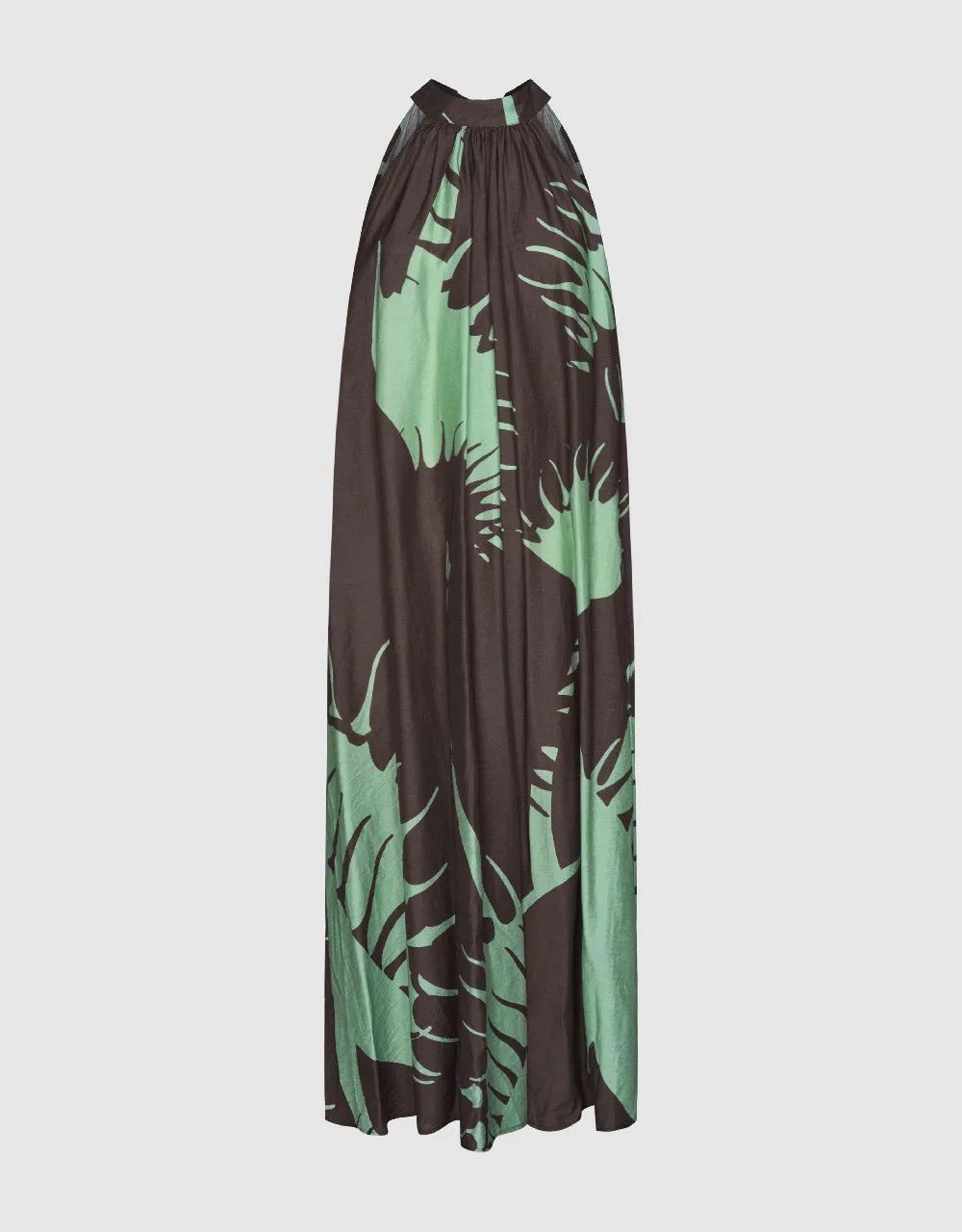 Sleeveless Halter Neck A-Line Dress sold by Urban Revivo product image thumbnail 4