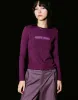 Letter Printed Crew Neck Skinny T-Shirt sold by Urban Revivo