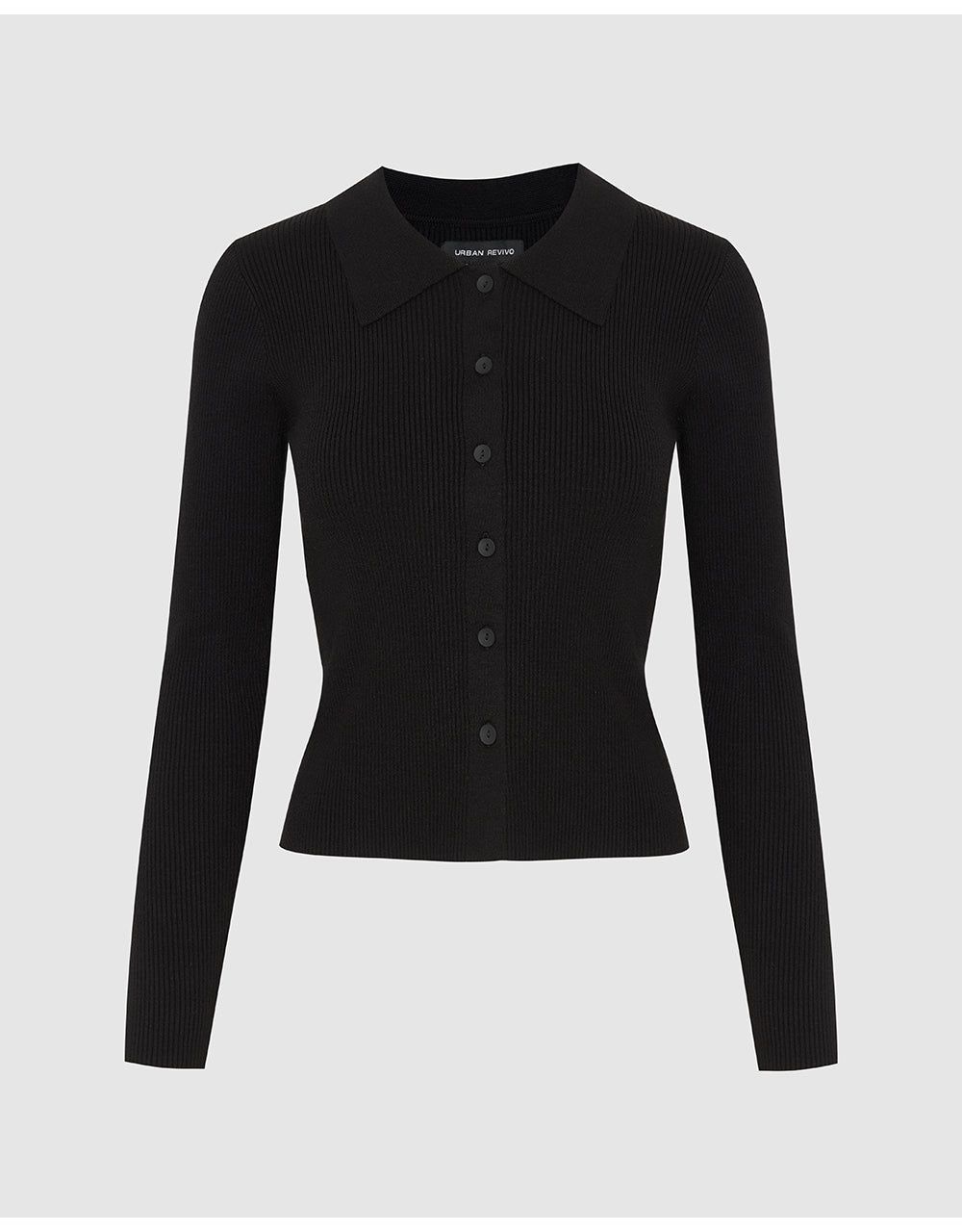 Skinny Knitted Cardigan sold by Urban Revivo product image thumbnail 2