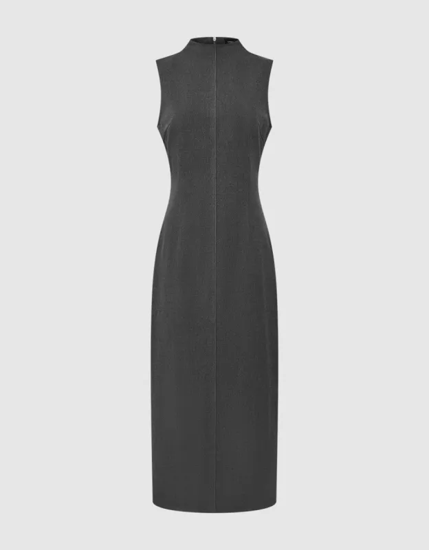 Sleeveless Straight Dress sold by Urban Revivo