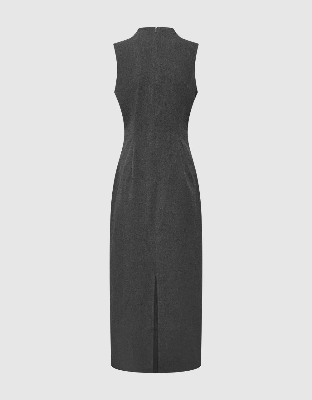 Sleeveless Straight Dress sold by Urban Revivo product image thumbnail 5