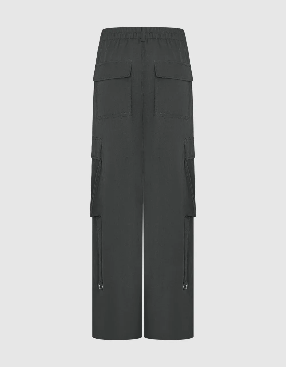 Multi-Pocket Wide-Leg Pants sold by Urban Revivo product image thumbnail 3