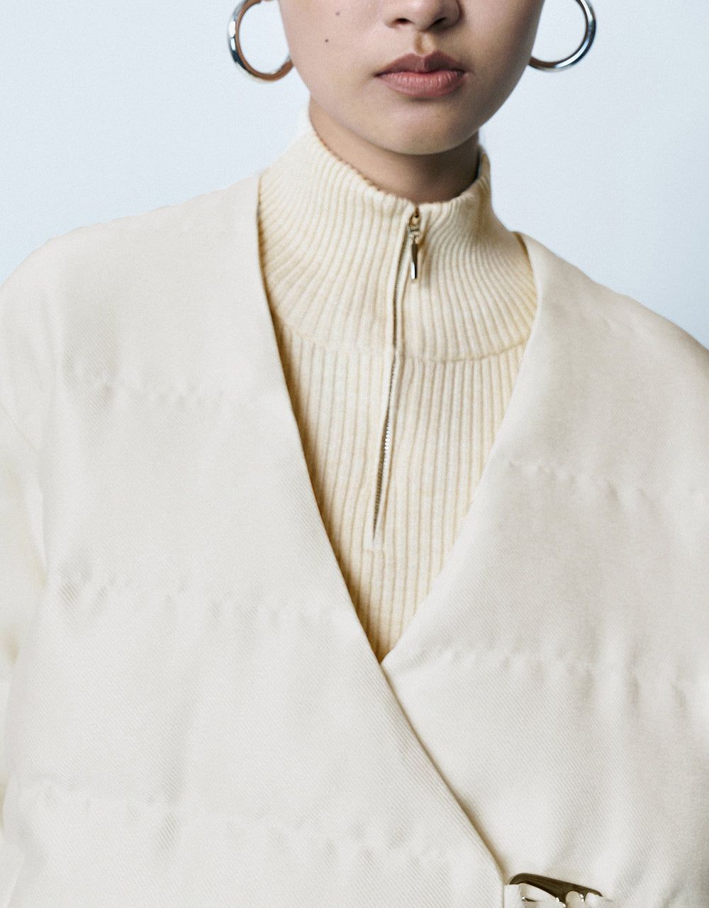 V-Neck Down Jacket sold by Urban Revivo product image thumbnail 5