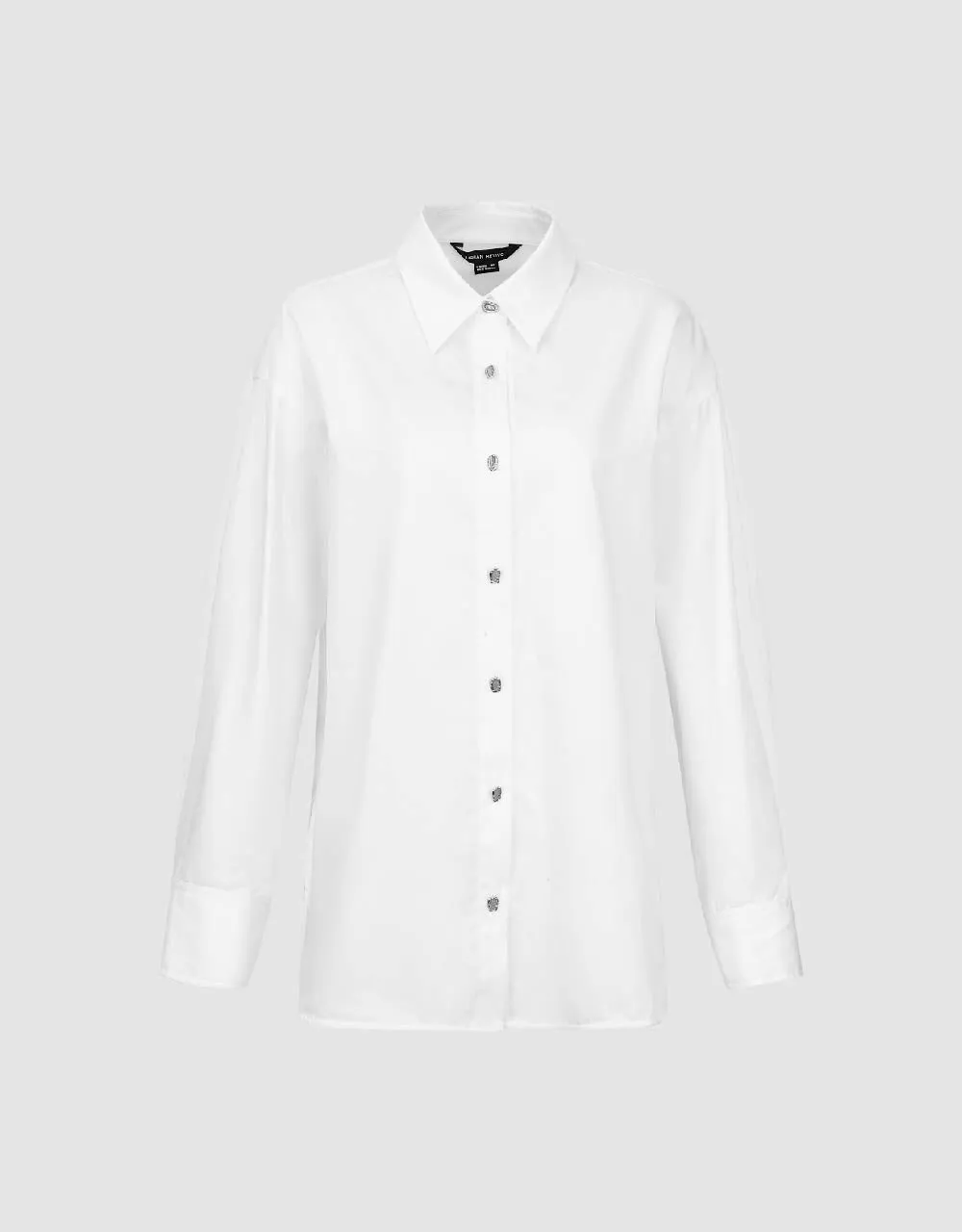 Button Up Loose Shirt sold by Urban Revivo product image thumbnail 2