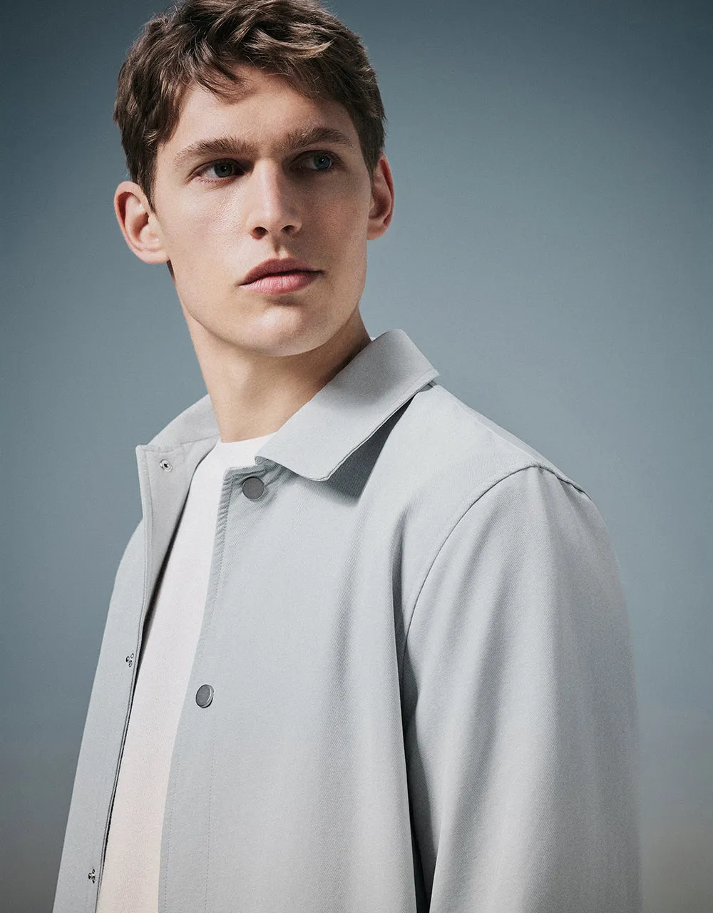 Press Button Straight Jacket sold by Urban Revivo product image thumbnail 4