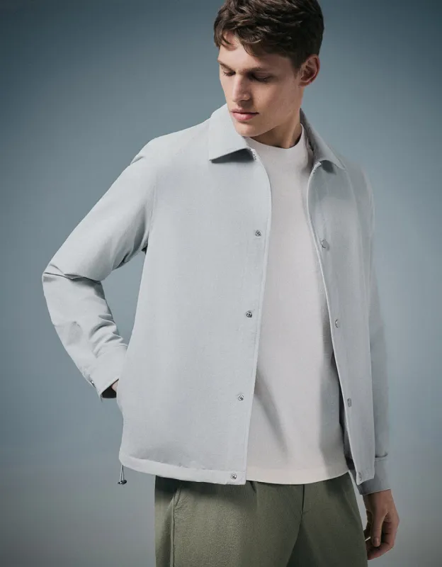 Press Button Straight Jacket sold by Urban Revivo