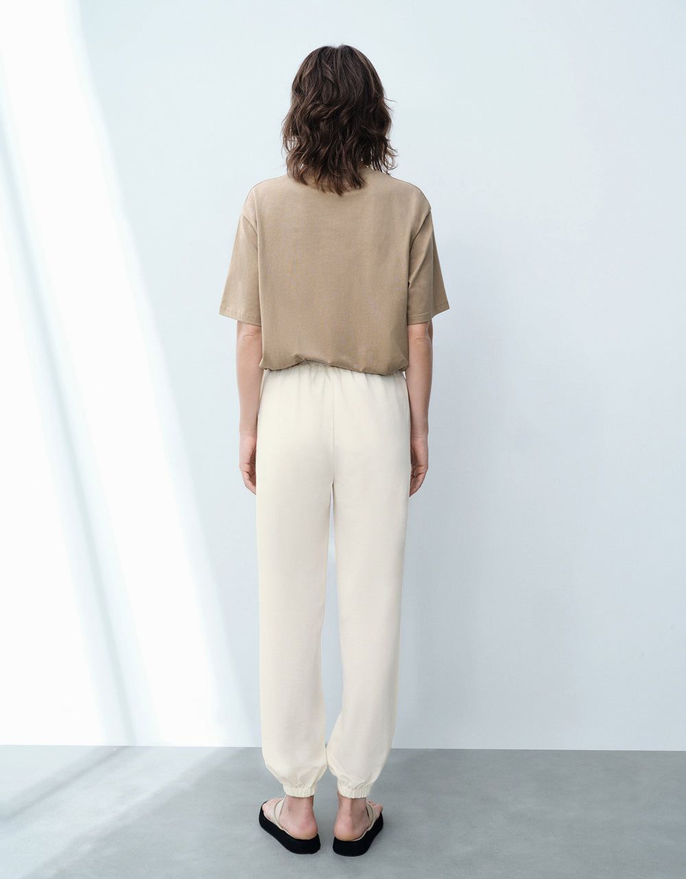 Elastic Waist Knitted Jogger Pants sold by Urban Revivo product image thumbnail 5