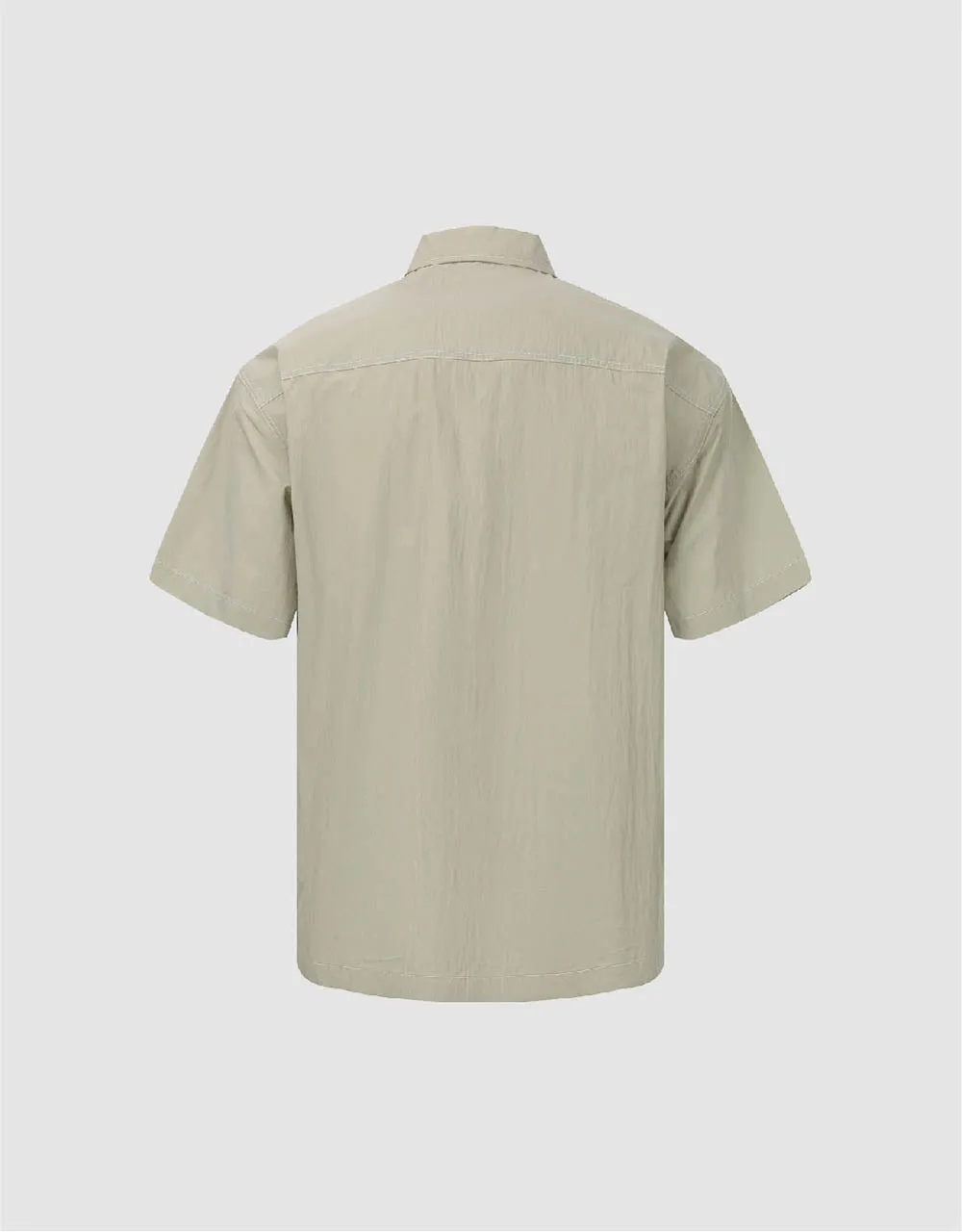 Button Up Straight Shirt sold by Urban Revivo product image thumbnail 5