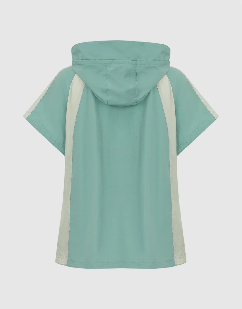 Zip Half Placket Hooded Overhead Shirt sold by Urban Revivo product image thumbnail 5