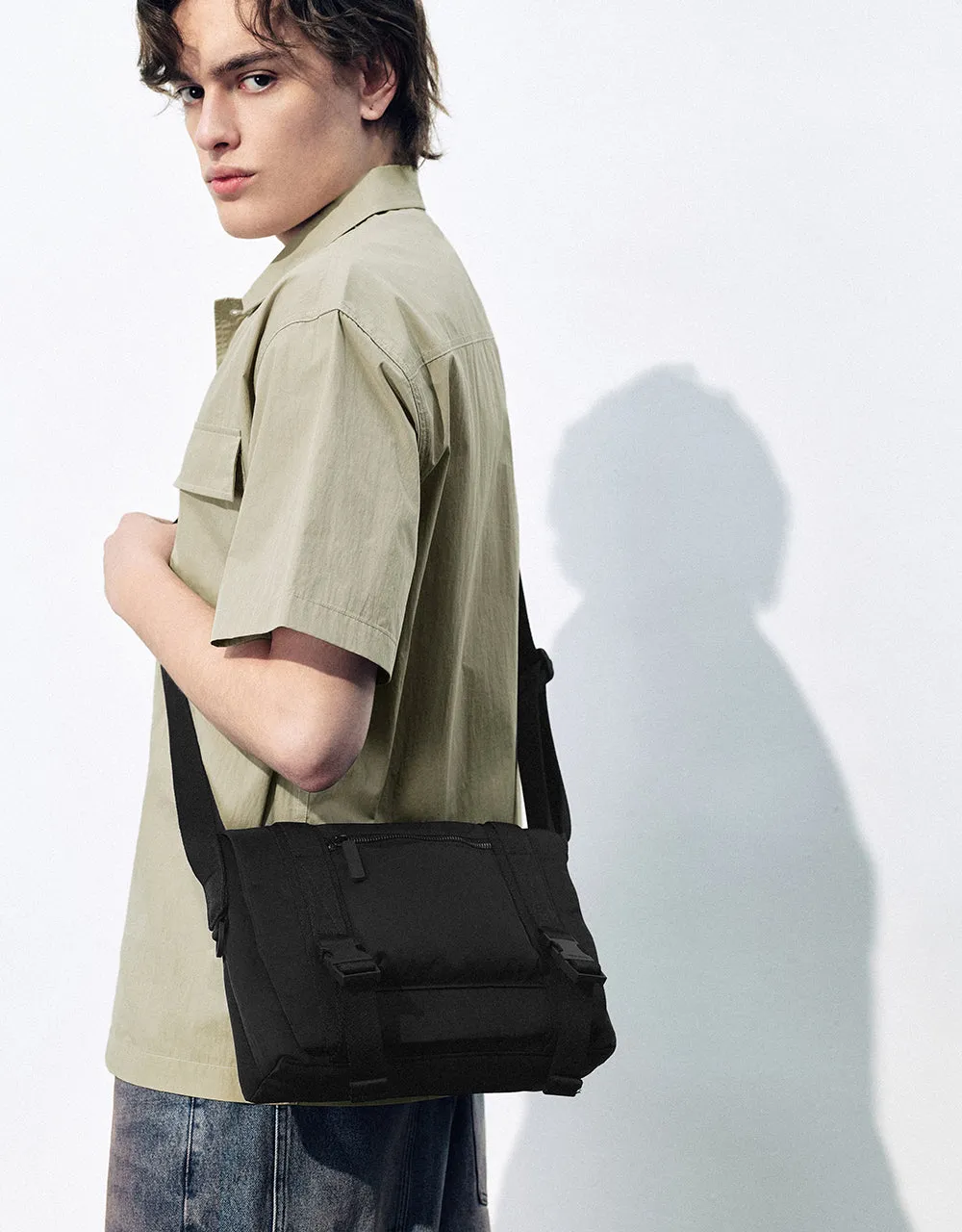 Button Up Straight Shirt sold by Urban Revivo product image thumbnail 3