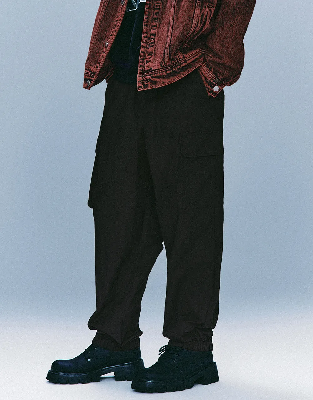 Elastic Waist Jogger Pants sold by Urban Revivo product image thumbnail 4