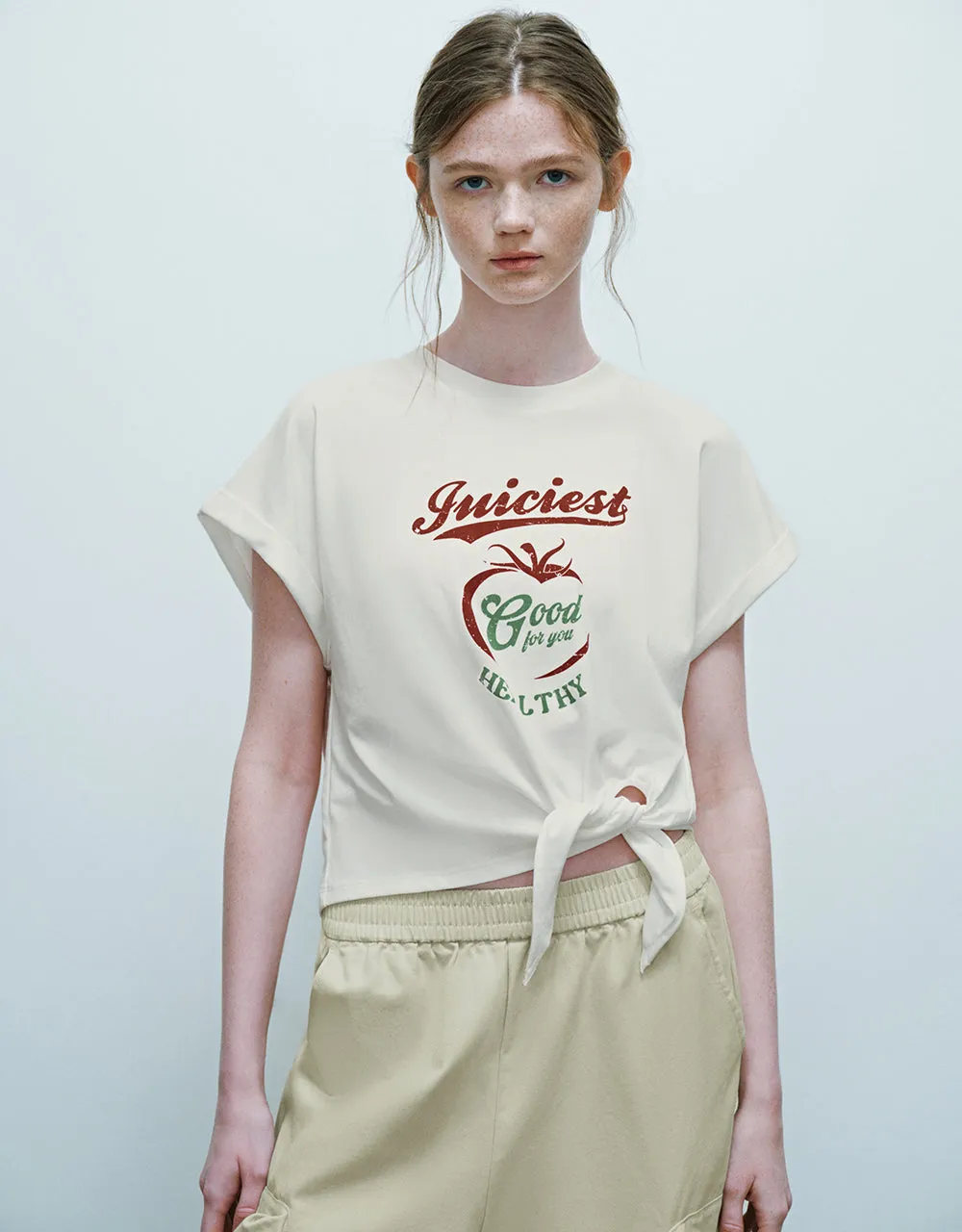 Printed Crew Neck T-Shirt sold by Urban Revivo