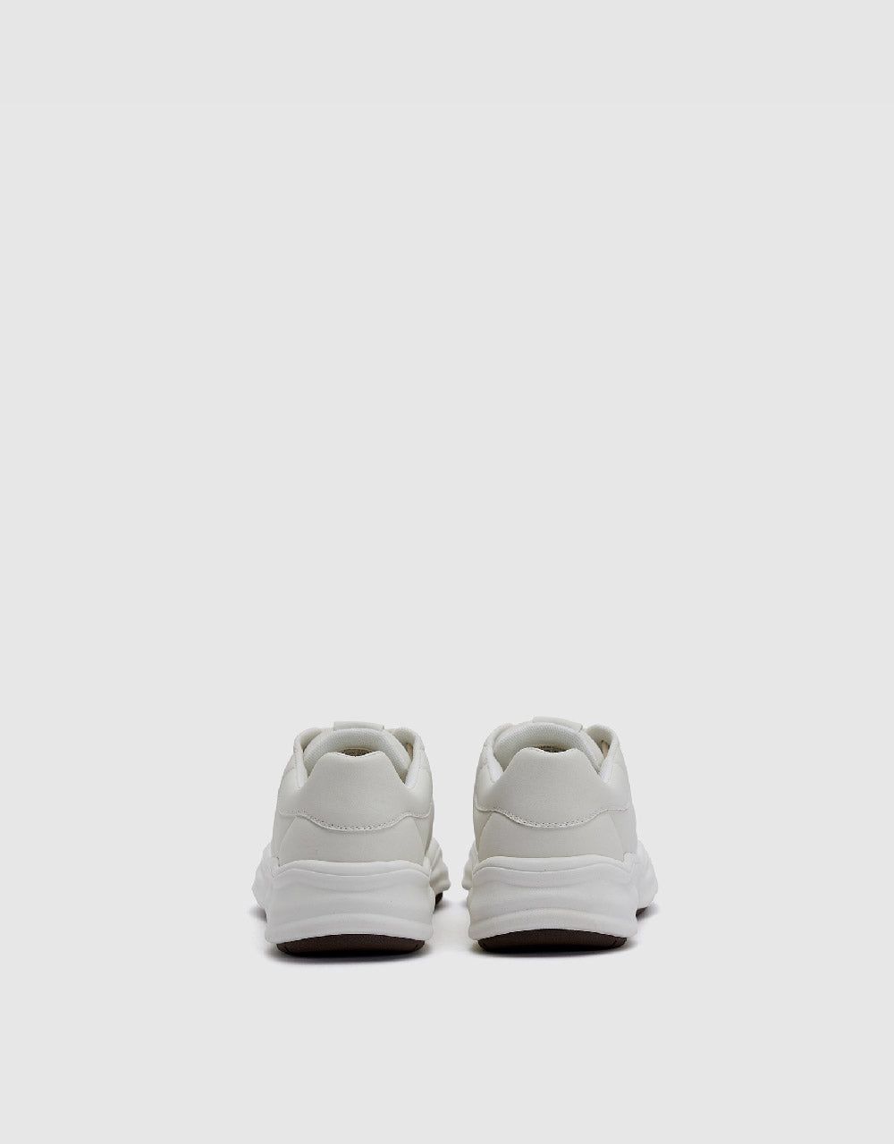 Round Toe Vegan Leather Sneakers sold by Urban Revivo product image thumbnail 3