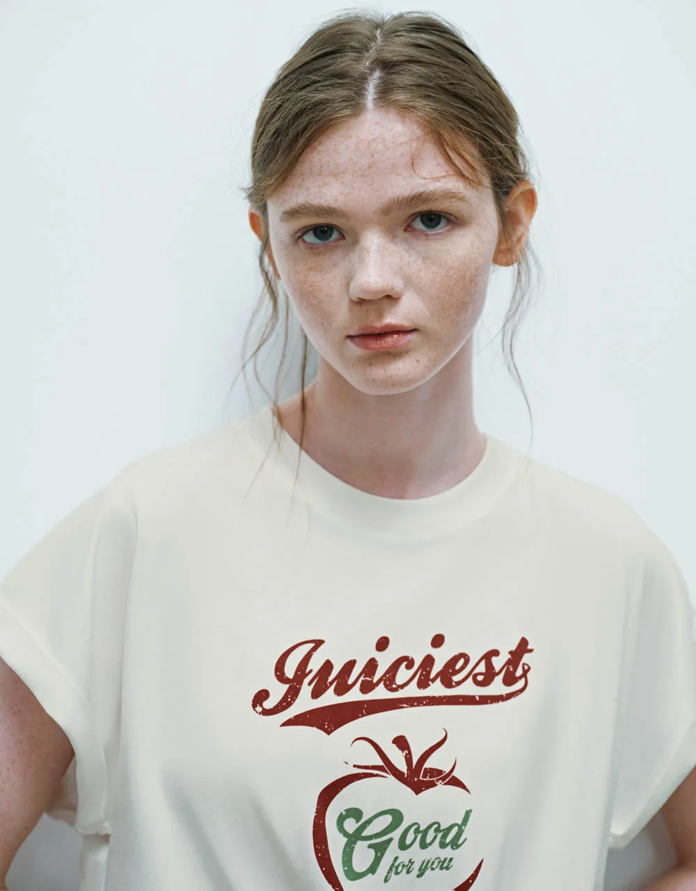 Printed Crew Neck T-Shirt sold by Urban Revivo product image thumbnail 4