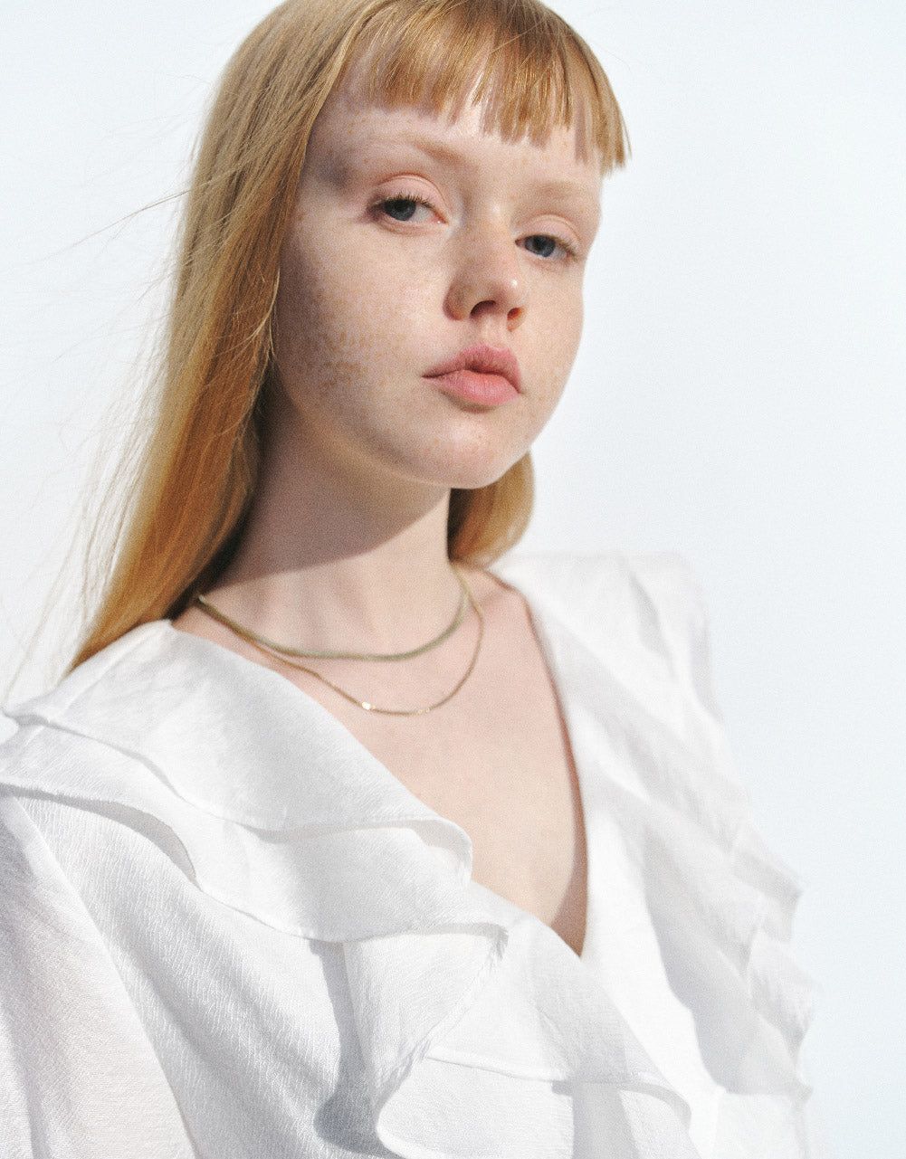 Ruffle V-Neck Skater Dress sold by Urban Revivo product image thumbnail 5