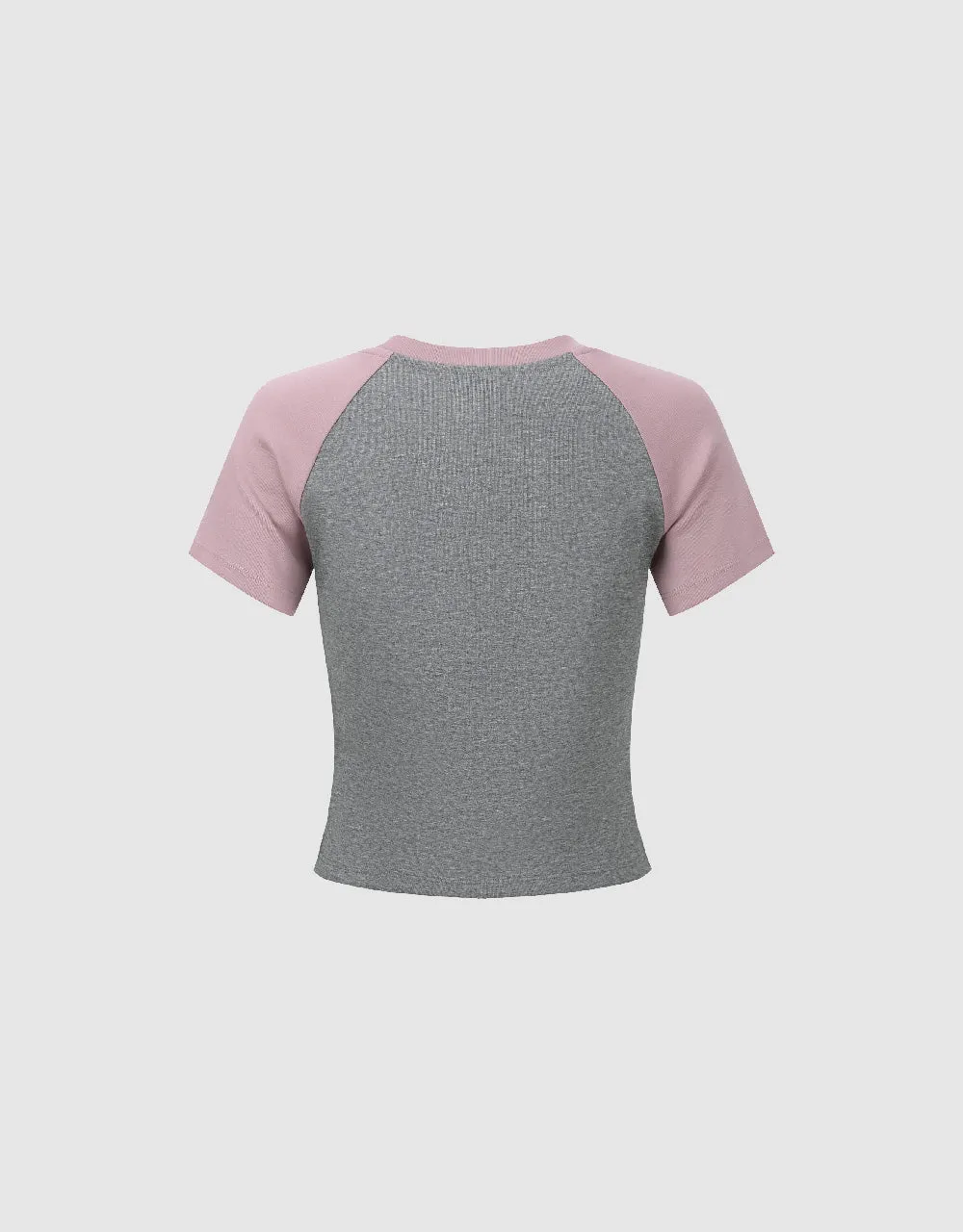 Letter Printed Crew Neck T-Shirt sold by Urban Revivo product image thumbnail 5