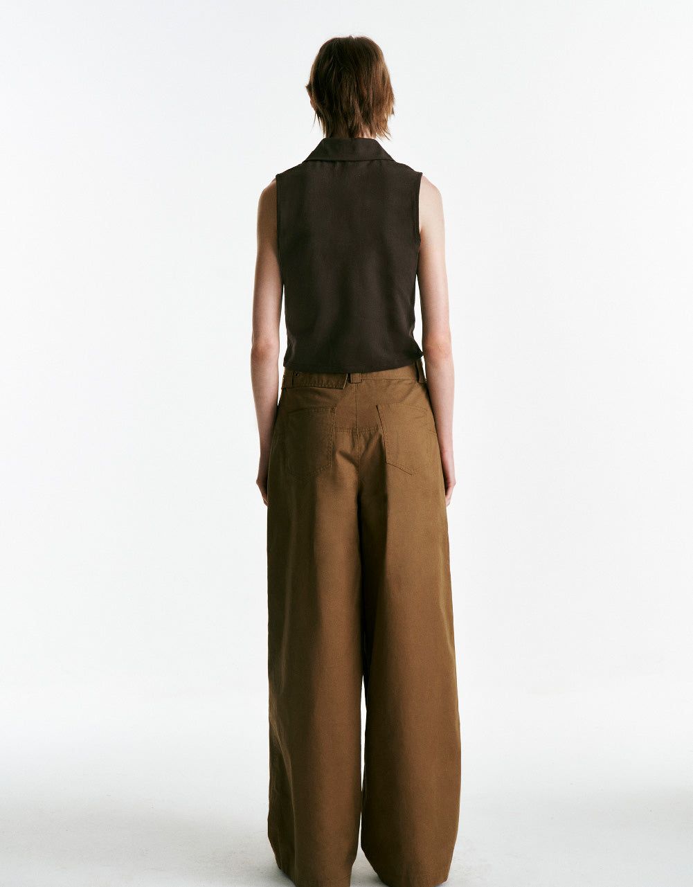 Skinny Vest With Polo Collar sold by Urban Revivo product image thumbnail 4
