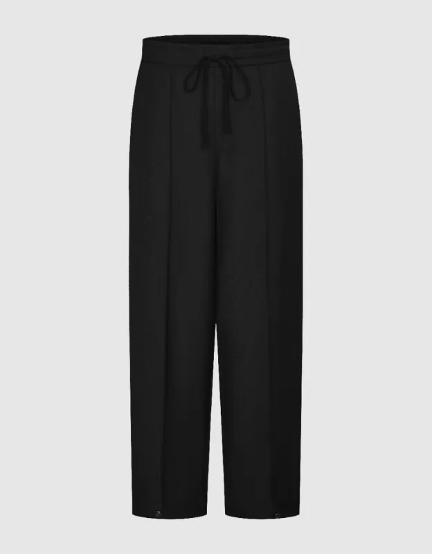 Drawstring Waist Jogger Pants sold by Urban Revivo