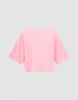 Crew Neck Loose T-Shirt sold by Urban Revivo