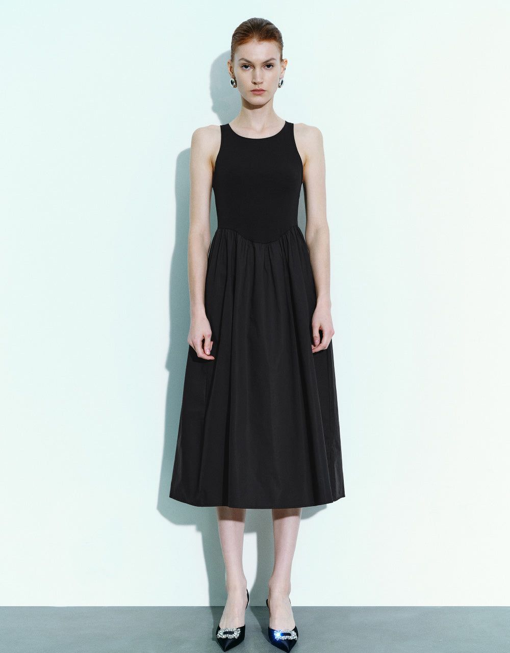 U Neck A-Line Dress sold by Urban Revivo