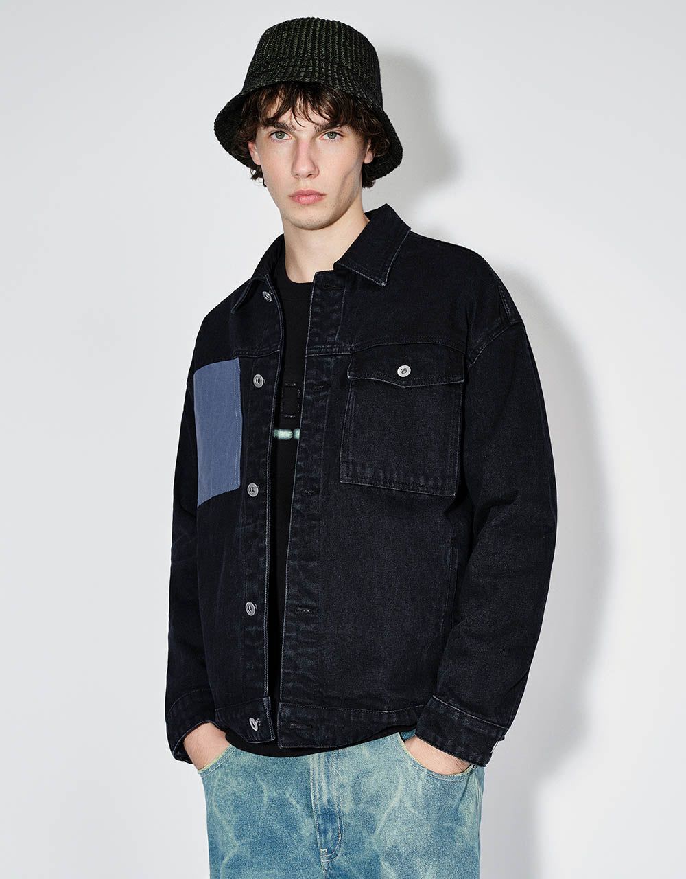 Loose Denim Jacket sold by Urban Revivo