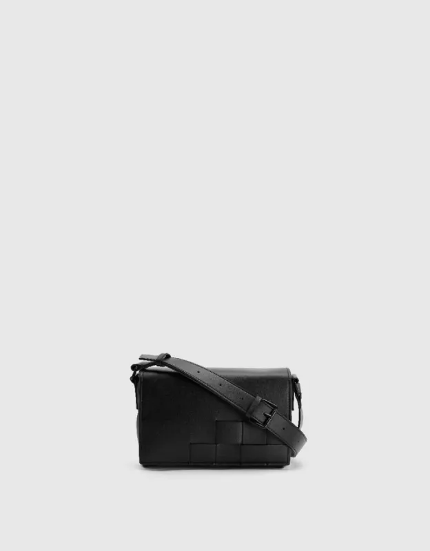 Braided Vegan Leather Crossbody Bag sold by Urban Revivo