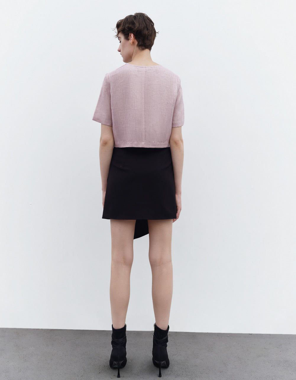 Short Sleeve Tweed Jacket sold by Urban Revivo product image thumbnail 4