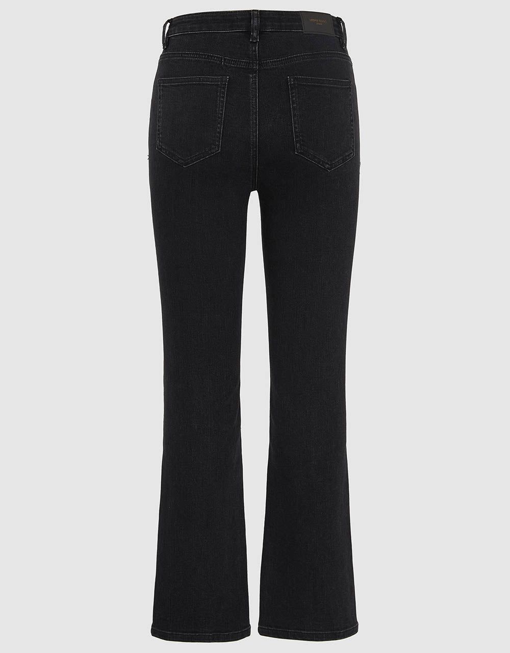 Split Hem Straight Jeans sold by Urban Revivo product image thumbnail 3