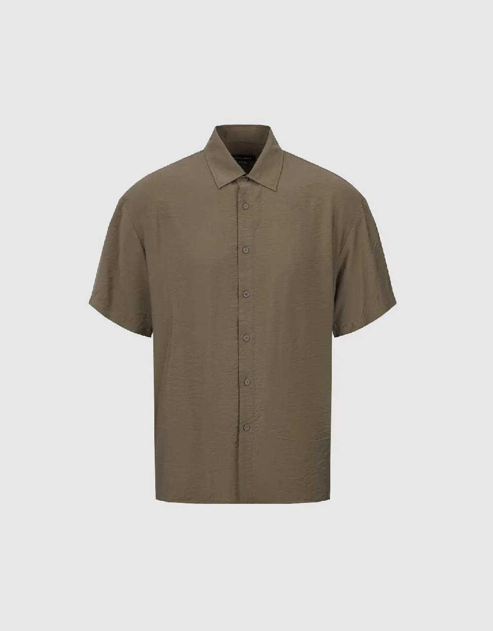 Button Up Loose A-Line Shirt sold by Urban Revivo product image thumbnail 2