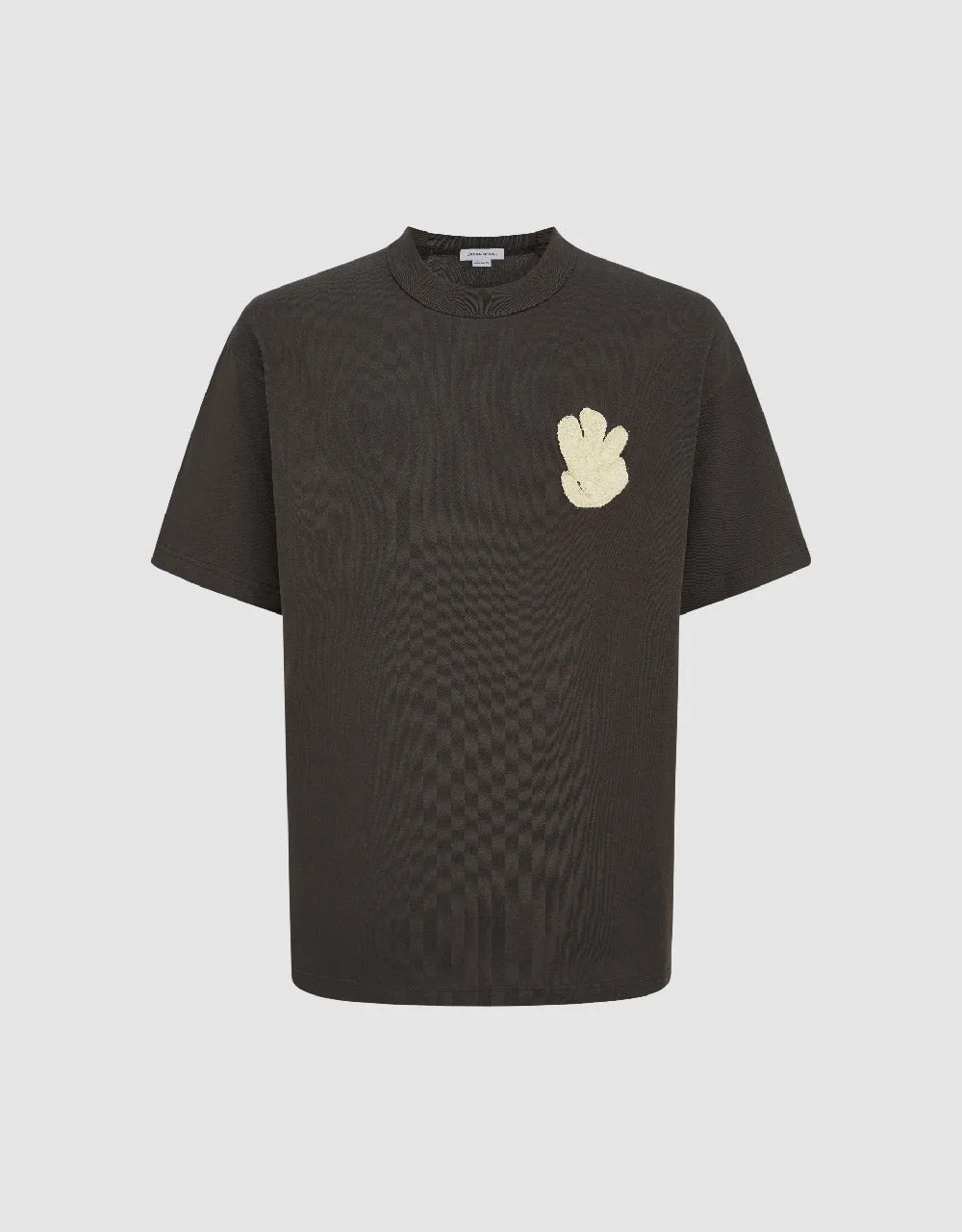Embossed Crew Neck Loose T-Shirt sold by Urban Revivo product image thumbnail 4