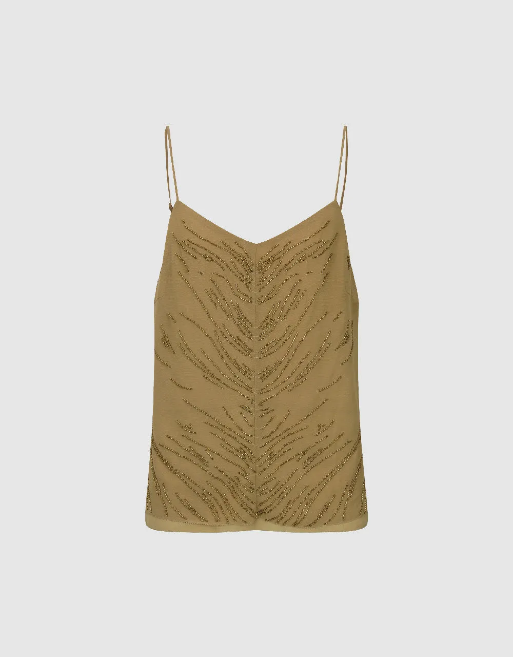 Textured V-Neck Cami Top sold by Urban Revivo product image thumbnail 2