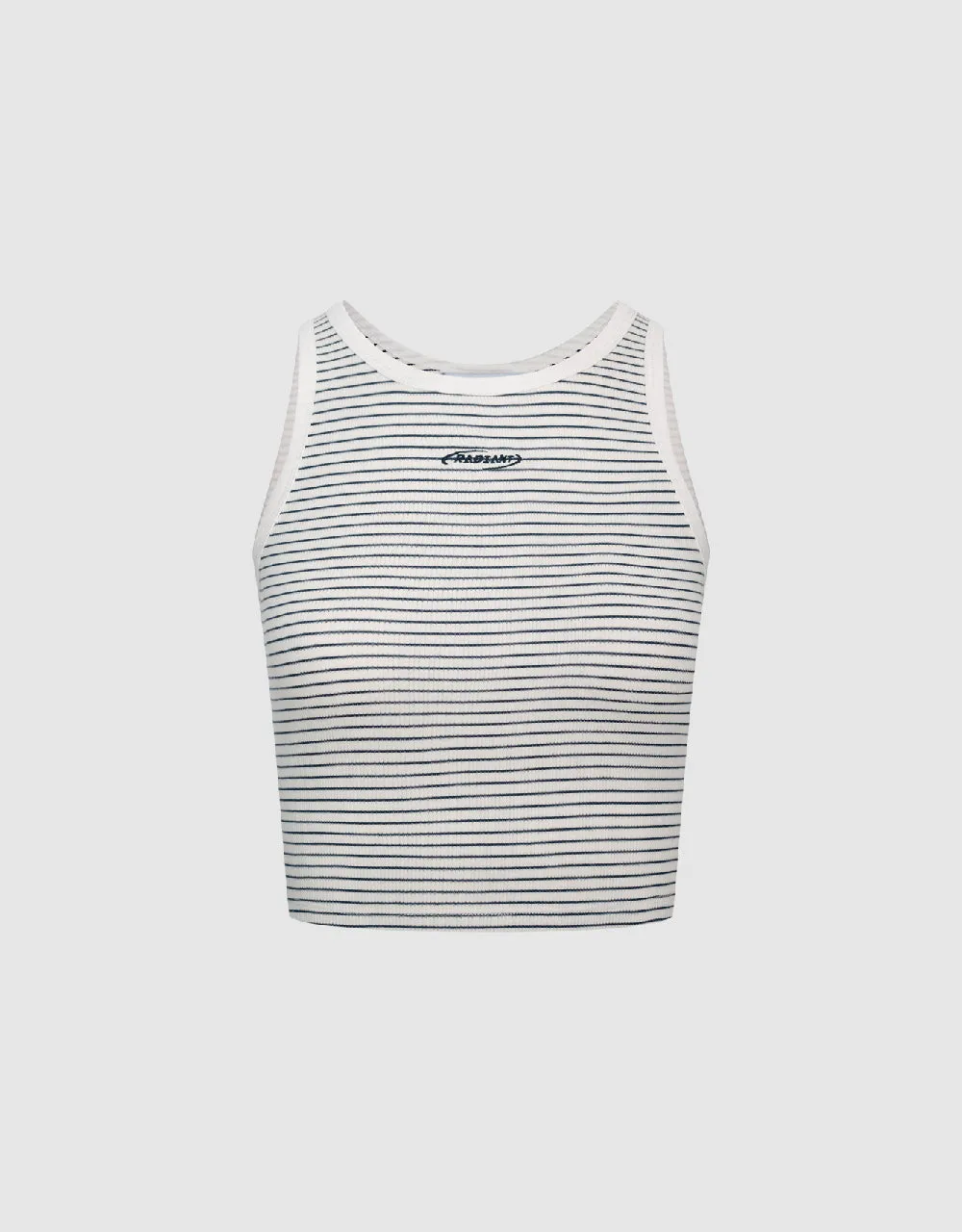 Racer Striped Knitted Tank Top sold by Urban Revivo product image thumbnail 2