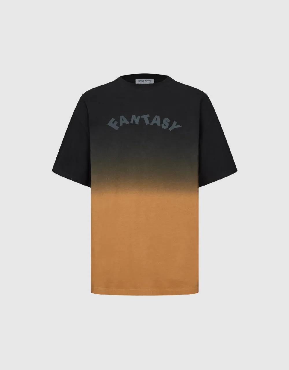 Letter Printed Crew Neck T-Shirt sold by Urban Revivo product image thumbnail 2