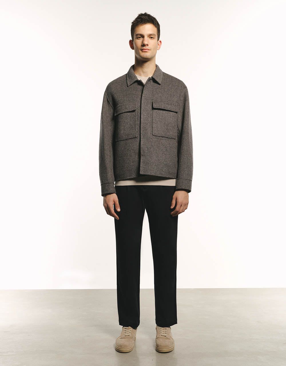 Loose Straight Jacket sold by Urban Revivo product image thumbnail 4