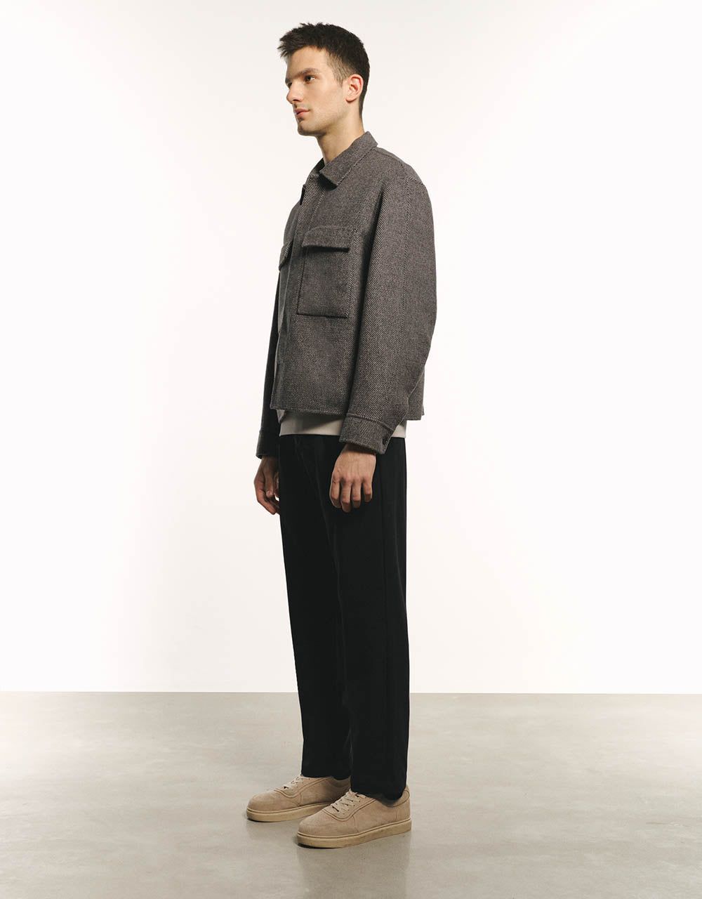 Loose Straight Jacket sold by Urban Revivo product image thumbnail 5
